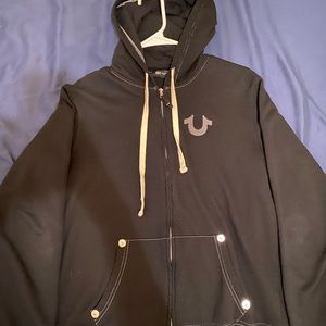 True religion zip up size M